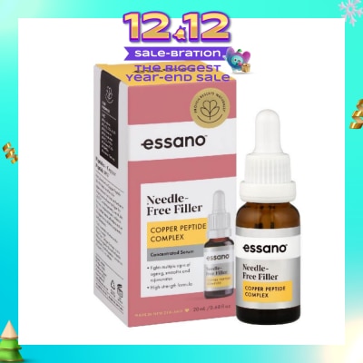 ESSANO Needle Free Filler Concentrated Serum (Help Improve The Appearance Of Texture, Firmness And Tone While Achieving Revived, Younger Looking Skin) 20ml