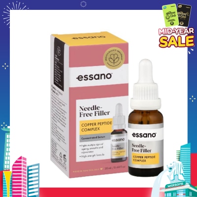 ESSANO Needle Free Filler Concentrated Serum (Help Improve The Appearance Of Texture, Firmness And Tone While Achieving Revived, Younger Looking Skin) 20ml