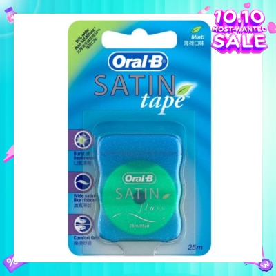 ORAL-B Satin Tape Mint Dental Floss 25m