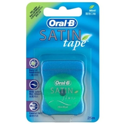 ORAL-B Satin Tape Mint Dental Floss 25m