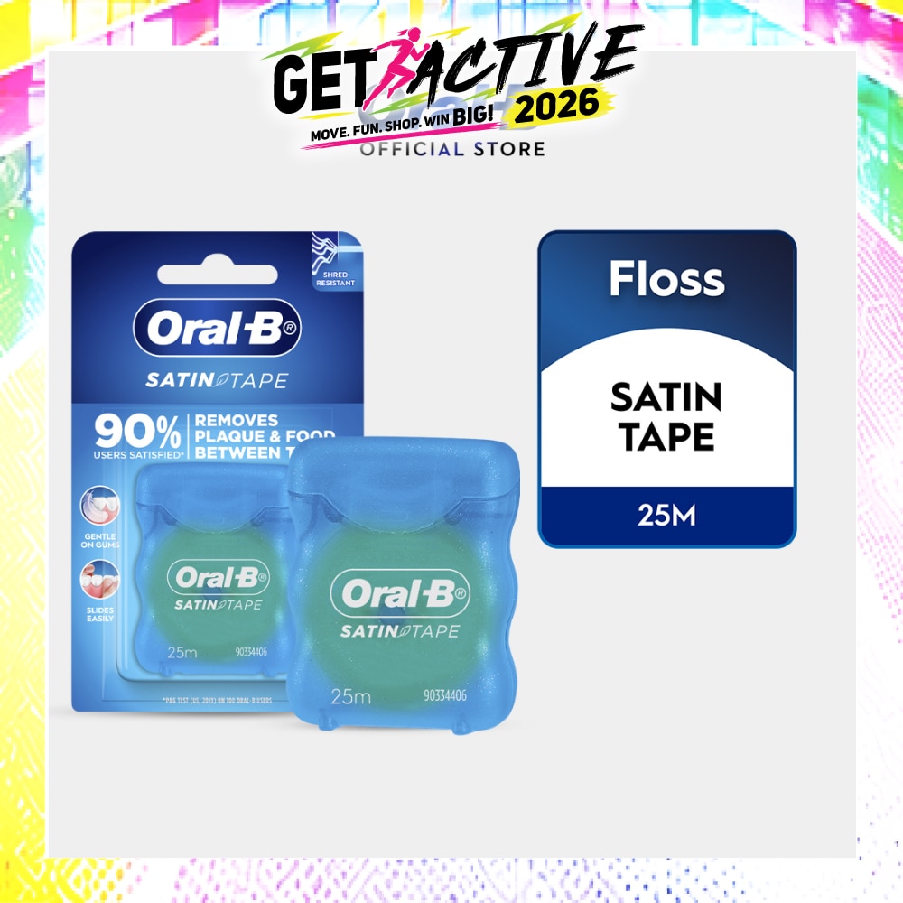Satin Tape Clean Dental Floss Mint 25m image