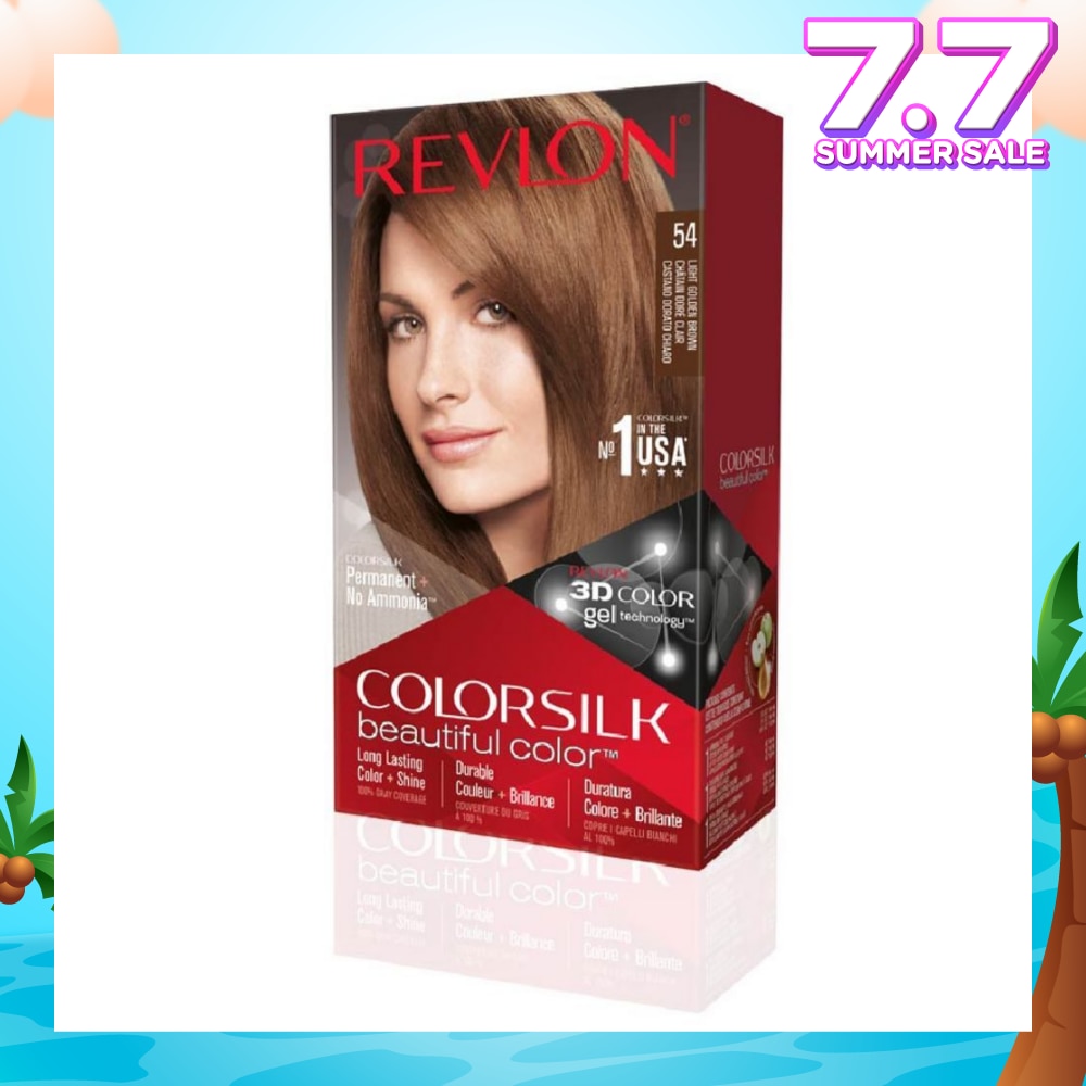 REVLON Colorsilk Haircolor 54 Light Golden Brown