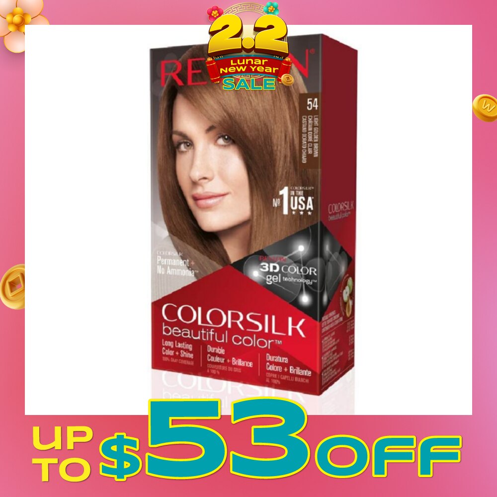 Colorsilk Haircolor 54 Light Golden Brown