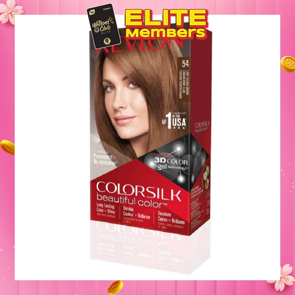 REVLON Colorsilk Haircolor 54 Light Golden Brown