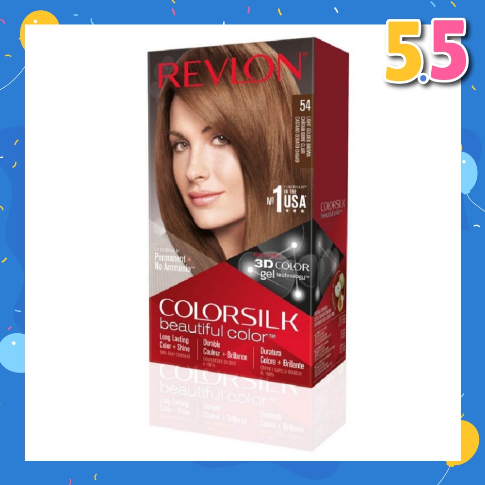 Colorsilk Haircolor 54 Light Golden Brown