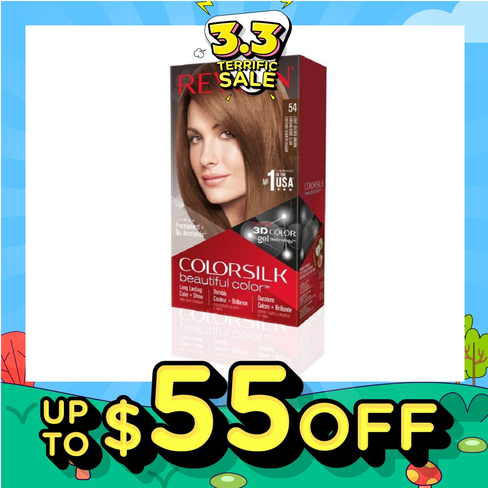 Colorsilk Haircolor 54 Light Golden Brown