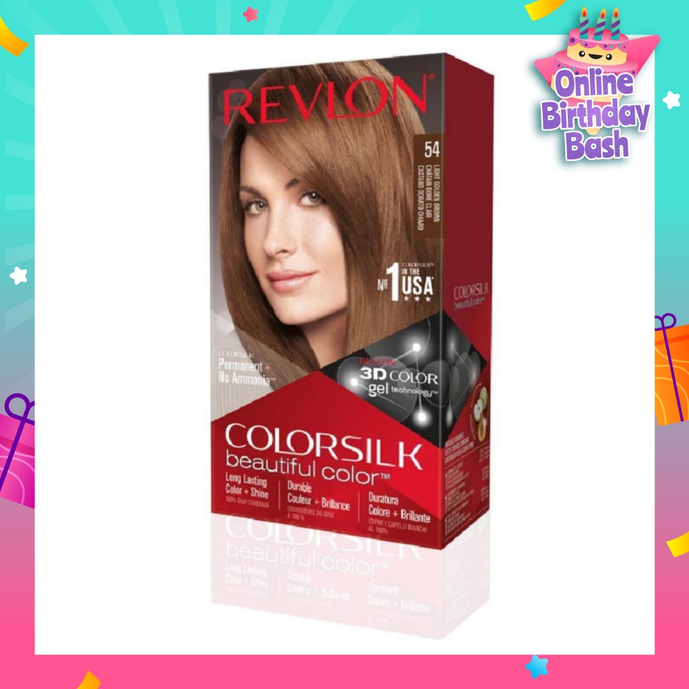 REVLON Colorsilk Haircolor 54 Light Golden Brown