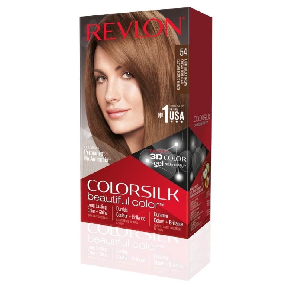 REVLON Colorsilk Haircolor 54 Light Golden Brown