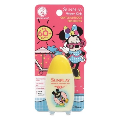 SUNPLAY Water Kids Disney SPF60 PA (Gentle Outdoor Sunscreen, High Protection, Hypoallergenic, Low Sensitivity Formula) 35g