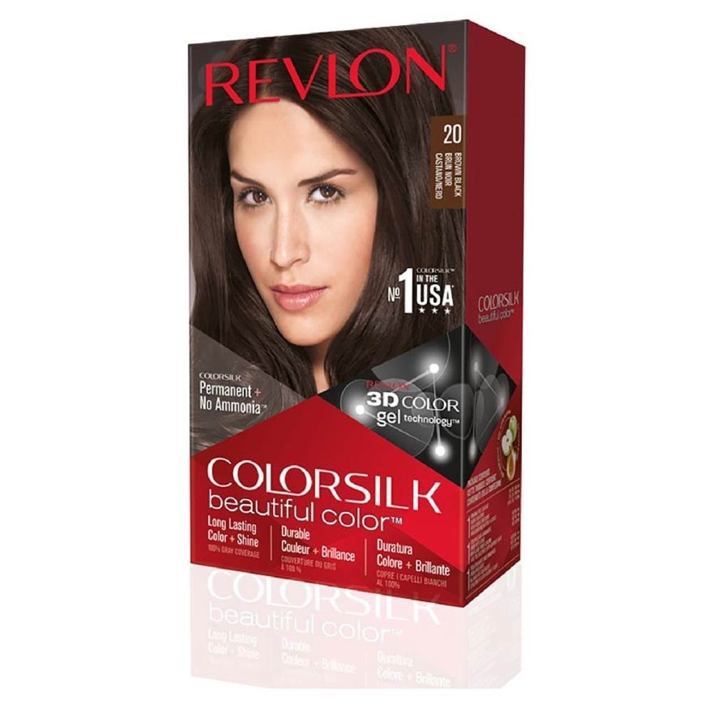 REVLON Colorsilk Haircolor 20 Brown Black