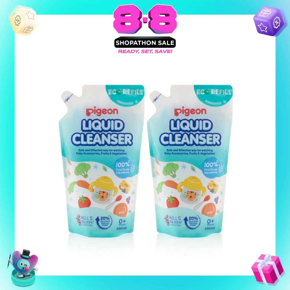 Pigeon Liquid Cleanser Refill 2 In 1 650ml