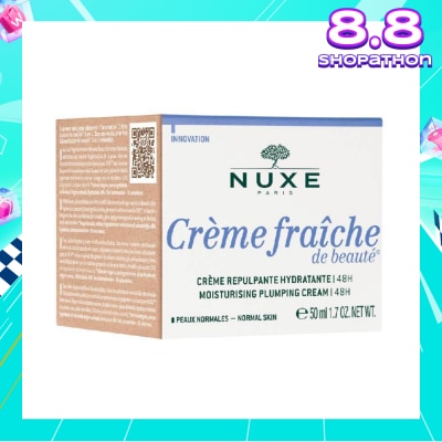 NUXE 48 Hours Moist Plumping Cream (Infuses Skin With Its Moisturising Benefits) 50ml