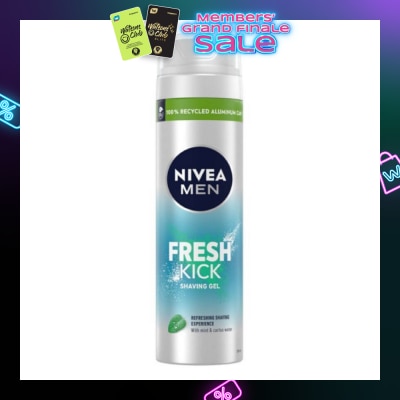 NIVEA Men Cool Kick Shaving Gel 200ml