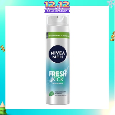 NIVEA Men Cool Kick Shaving Gel 200ml