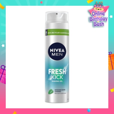 NIVEA Men Cool Kick Shaving Gel 200ml