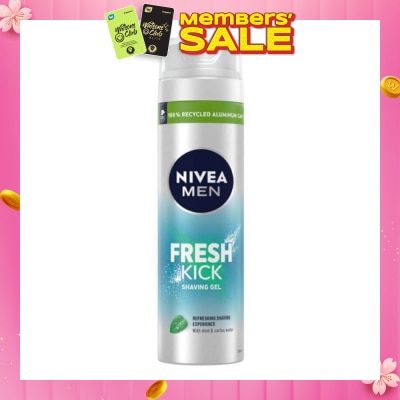 NIVEA Men Cool Kick Shaving Gel 200ml