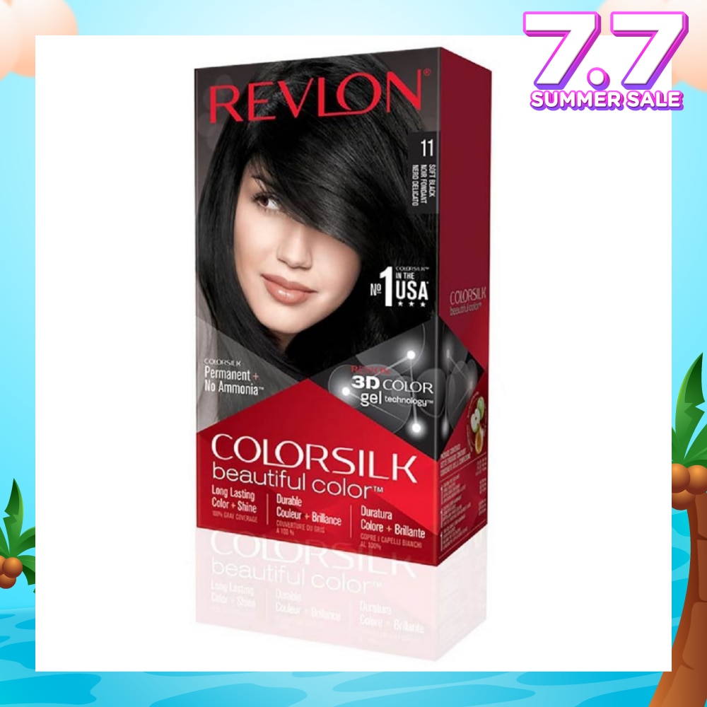 REVLON Colorsilk Haircolor 11 Soft Black