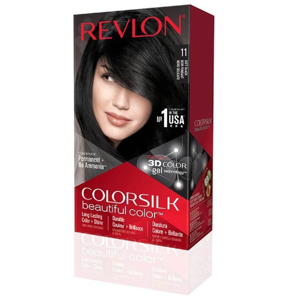 REVLON Colorsilk Haircolor 11 Soft Black