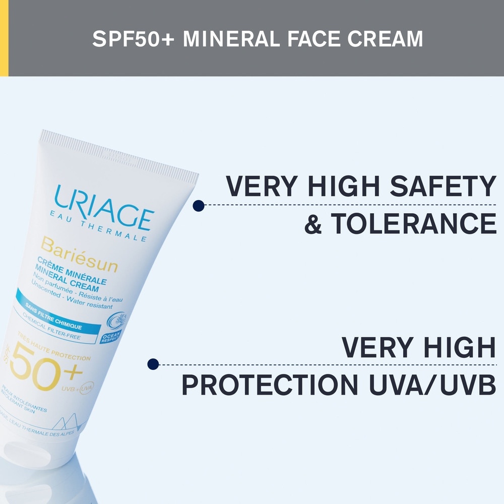 Bariesun Spf50 Mineral Cream (Provide Intense Protection Against Dryness) 100ml