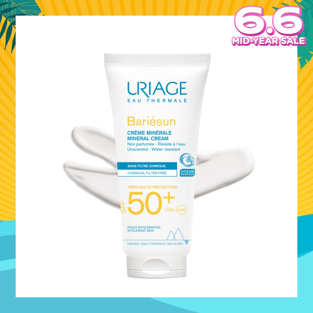Bariesun Spf50 Mineral Cream (Provide Intense Protection Against Dryness) 100ml