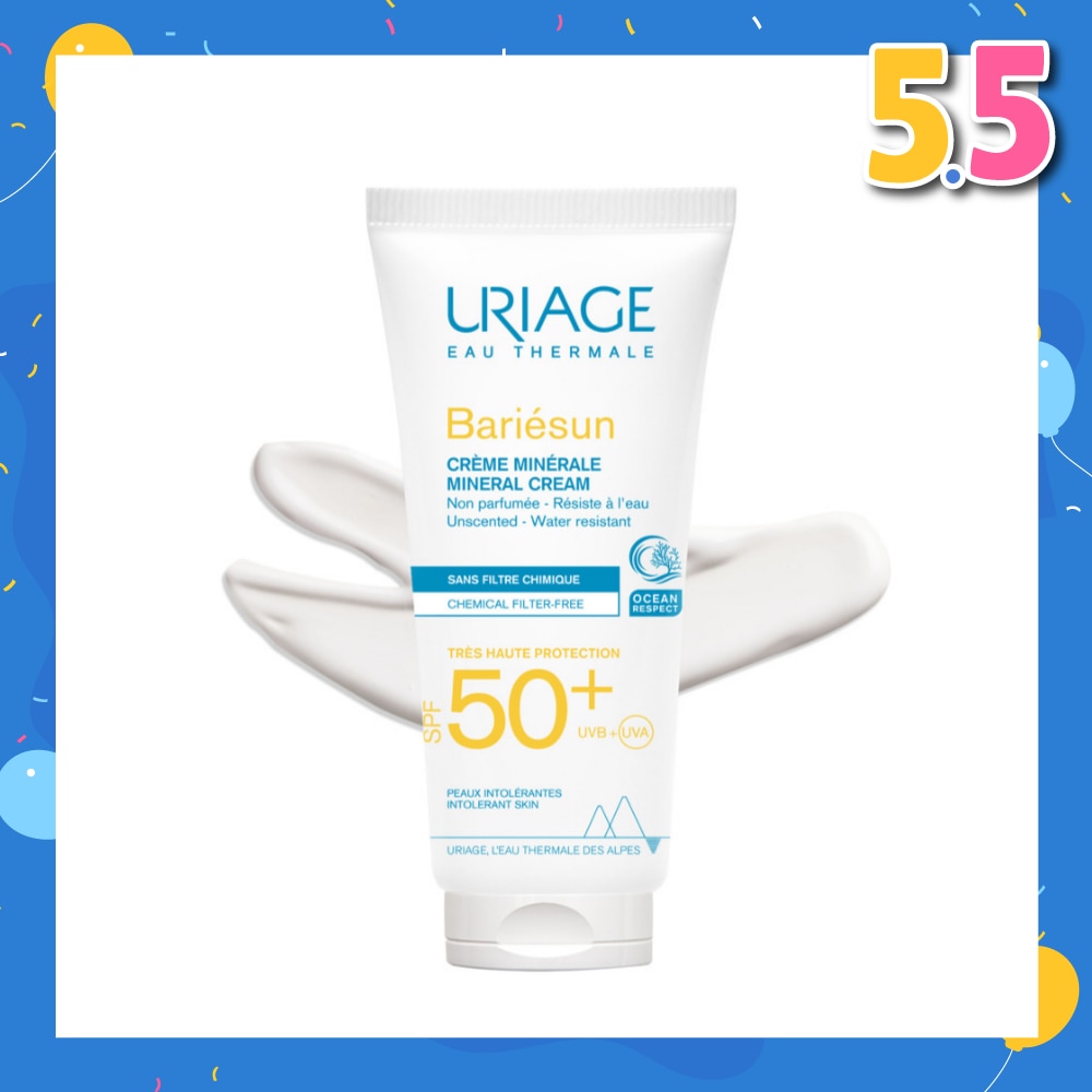 Bariesun Spf50 Mineral Cream (Provide Intense Protection Against Dryness) 100ml