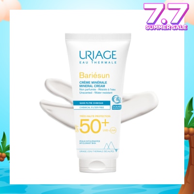URIAGE Bariesun Spf50 Mineral Cream (Provide Intense Protection Against Dryness) 100ml