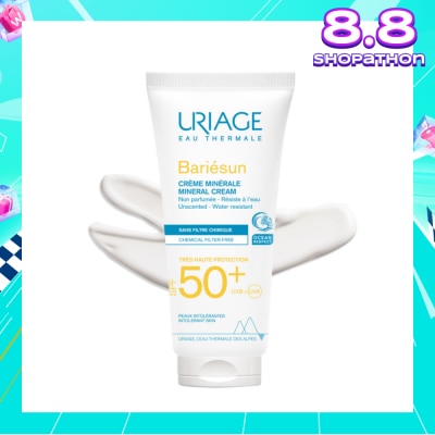 URIAGE Bariesun Spf50 Mineral Cream (Provide Intense Protection Against Dryness) 100ml