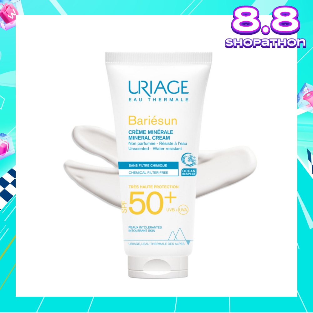 Bariesun Spf50 Mineral Cream (Provide Intense Protection Against Dryness) 100ml