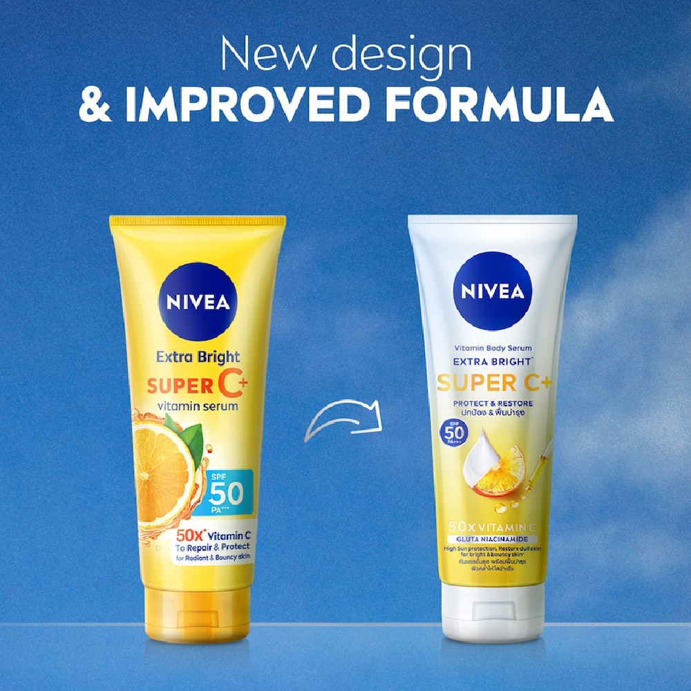 Extra Brightening Super C (Spf 50) For Radiant & Bouncy Skin, 320ml
