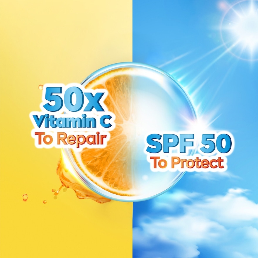 Extra Brightening Super C (Spf 50) For Radiant & Bouncy Skin, 320ml