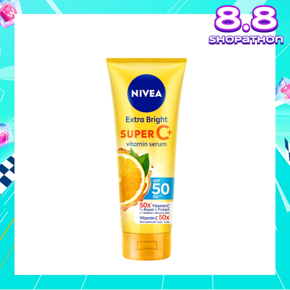 Extra Brightening Super C (Spf 50) For Radiant & Bouncy Skin, 320ml