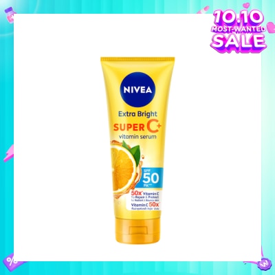 NIVEA Extra Brightening Super C (Spf 50) For Radiant & Bouncy Skin, 320ml