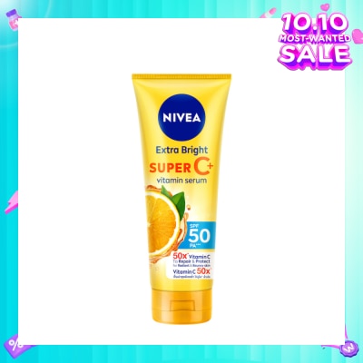 NIVEA Extra Brightening Super C (Spf 50) For Radiant & Bouncy Skin, 320ml