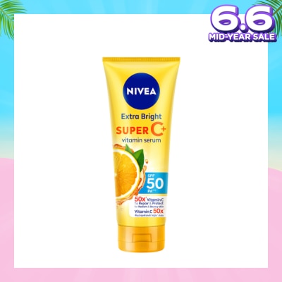 NIVEA Extra Brightening Super C (Spf 50) For Radiant & Bouncy Skin, 320ml