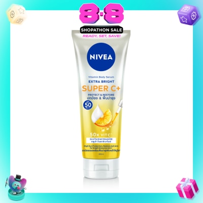 NIVEA - Extra Brightening Super C (Spf 50) For Radiant & Bouncy Skin, 320ml