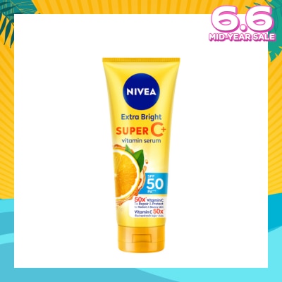 NIVEA Extra Brightening Super C (Spf 50) For Radiant & Bouncy Skin, 320ml
