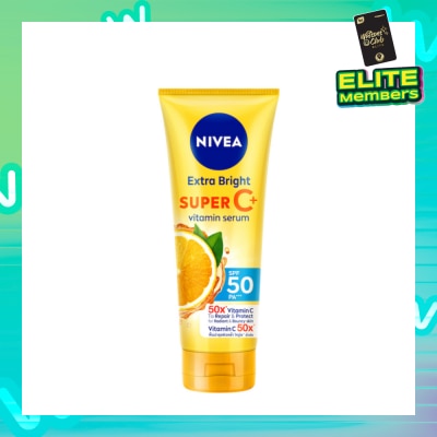 NIVEA Extra Brightening Super C (Spf 50) For Radiant & Bouncy Skin, 320ml