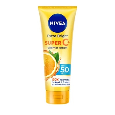 NIVEA Extra Brightening Super C (Spf 50) For Radiant & Bouncy Skin, 320ml