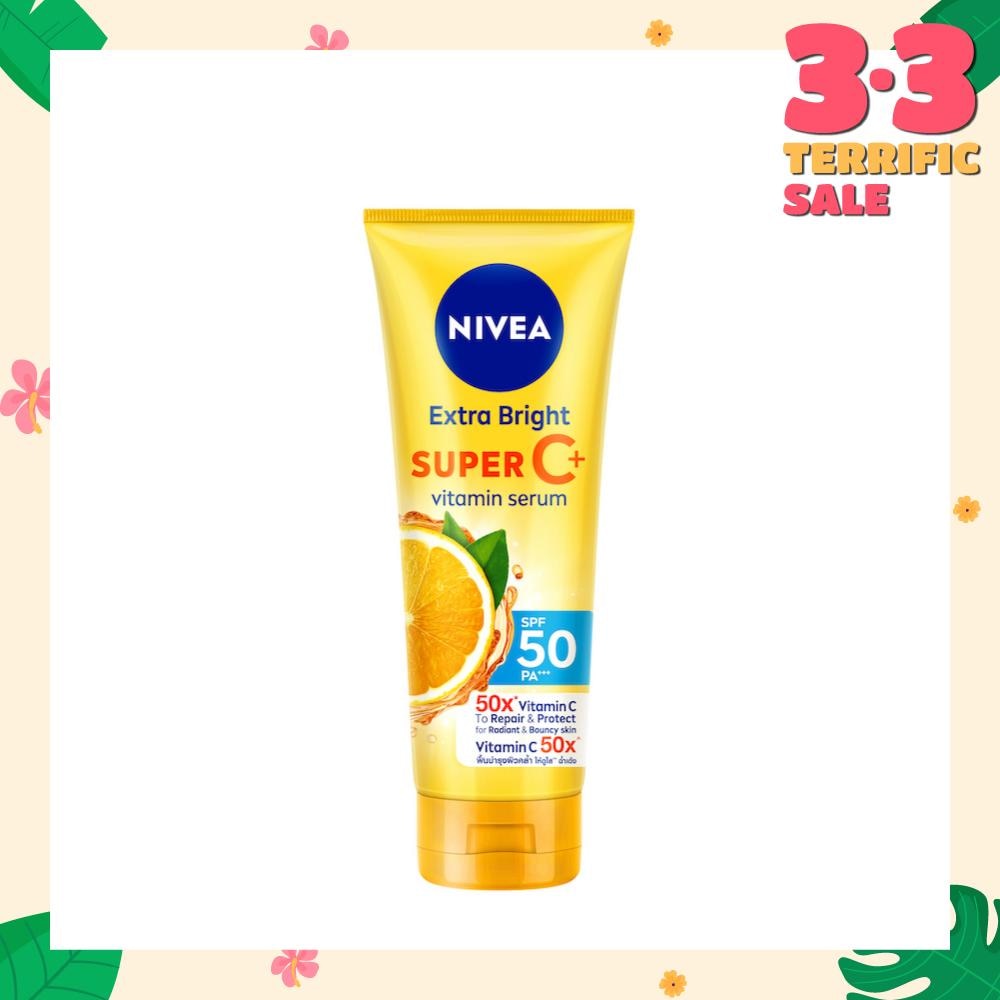 Extra Brightening Super C (Spf 50) For Radiant & Bouncy Skin, 320ml