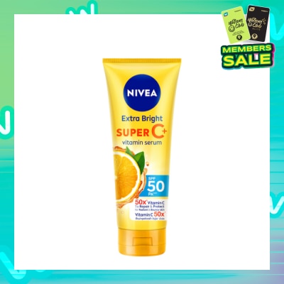 NIVEA Extra Brightening Super C (Spf 50) For Radiant & Bouncy Skin, 320ml