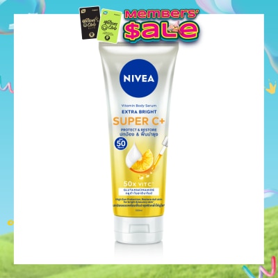 NIVEA - Extra Brightening Super C (Spf 50) For Radiant & Bouncy Skin, 320ml