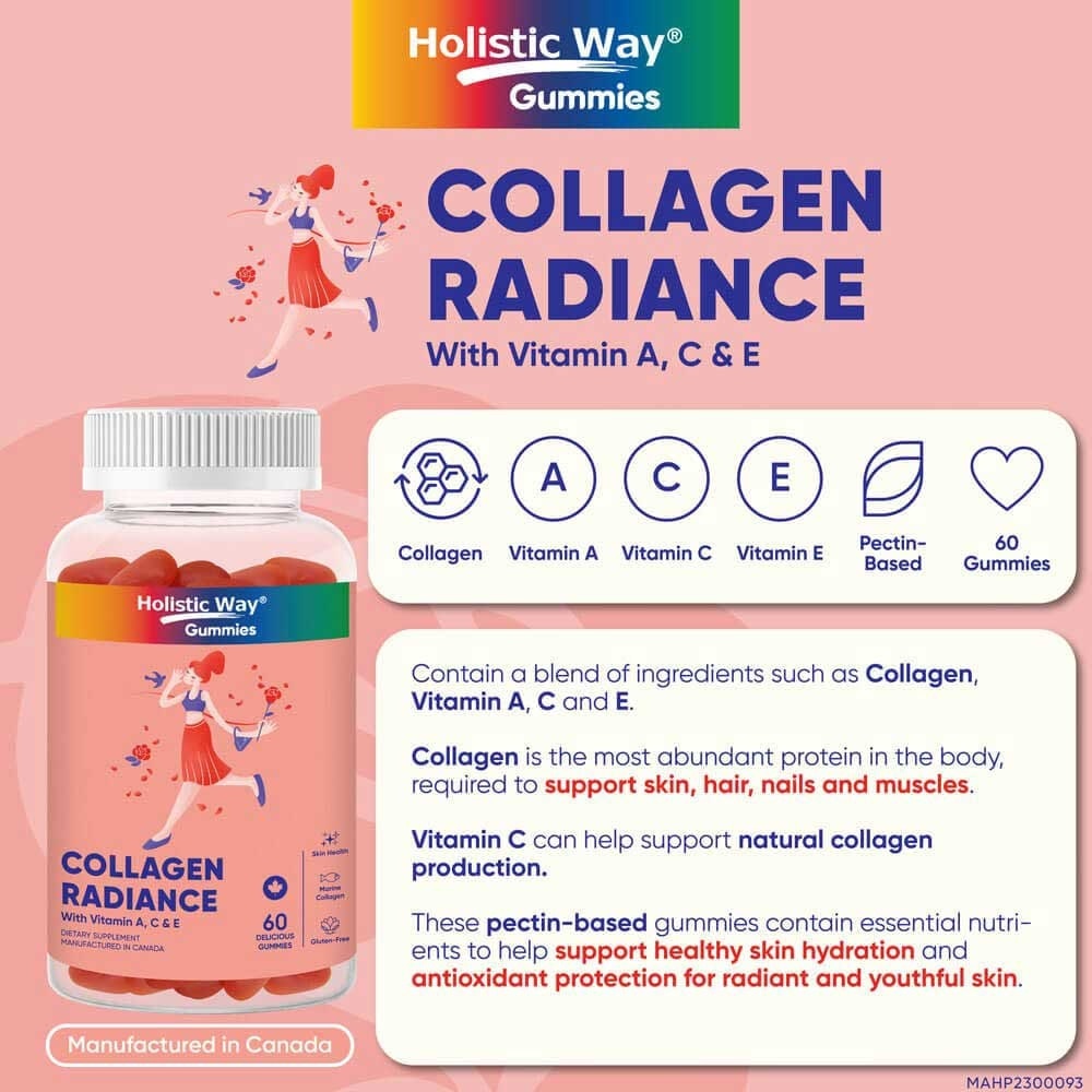 Collagen Radiance Gummy (Support Healthy Skin Hydration And Antioxidant Protection) 60s