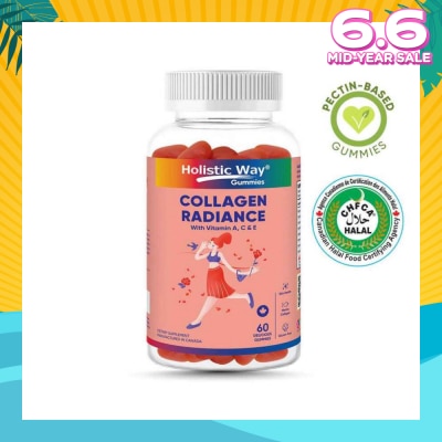 HOLISTIC WAY Collagen Radiance Gummy (Support Healthy Skin Hydration And Antioxidant Protection) 60s