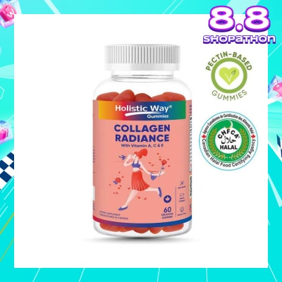 HOLISTIC WAY Collagen Radiance Gummy (Support Healthy Skin Hydration And Antioxidant Protection) 60s
