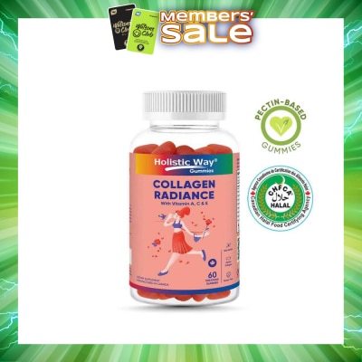 HOLISTIC WAY - Collagen Radiance Gummy (Support Healthy Skin Hydration And Antioxidant Protection) 60s