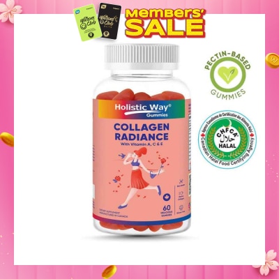 HOLISTIC WAY Collagen Radiance Gummy (Support Healthy Skin Hydration And Antioxidant Protection) 60s