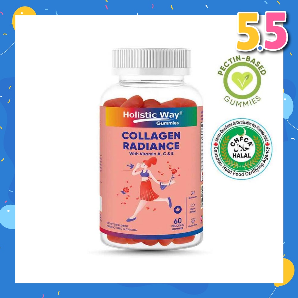 Collagen Radiance Gummy (Support Healthy Skin Hydration And Antioxidant Protection) 60s