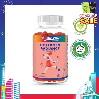 HOLISTIC WAY Collagen Radiance Gummy (Support Healthy Skin Hydration And Antioxidant Protection) 60s