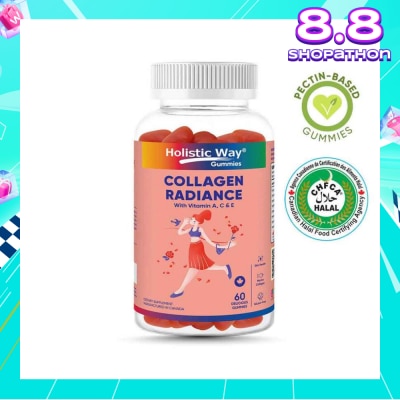 HOLISTIC WAY Collagen Radiance Gummy (Support Healthy Skin Hydration And Antioxidant Protection) 60s