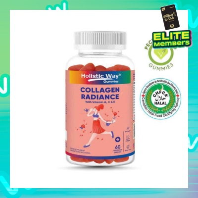 HOLISTIC WAY Collagen Radiance Gummy (Support Healthy Skin Hydration And Antioxidant Protection) 60s
